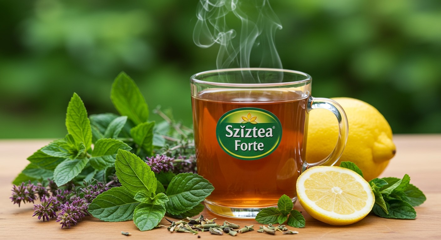 A Szűztea Forte segíti a toxinok eltávolítását és emésztést.