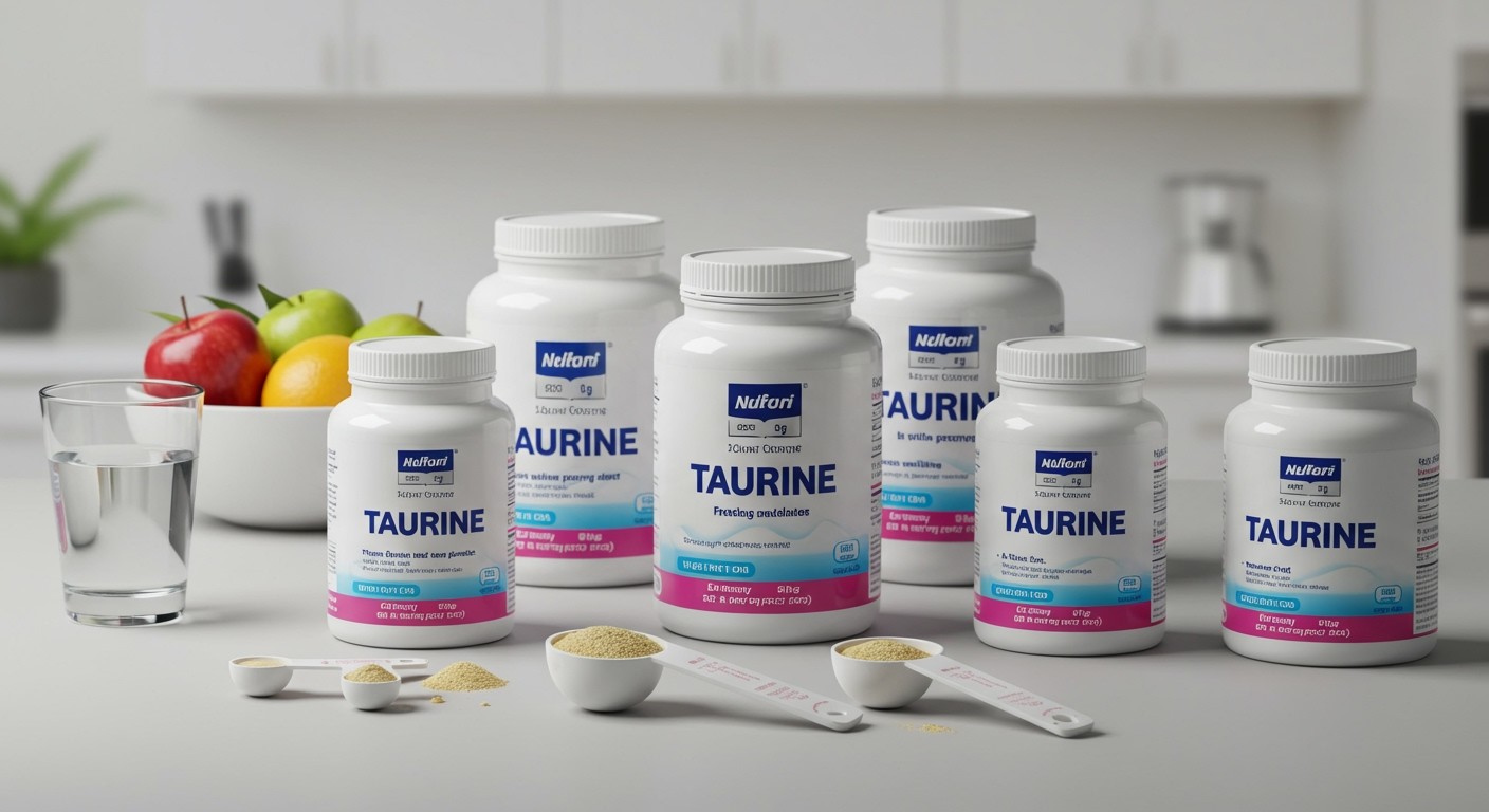 A taurin napi adagja felnőtteknek 500-2000 mg.