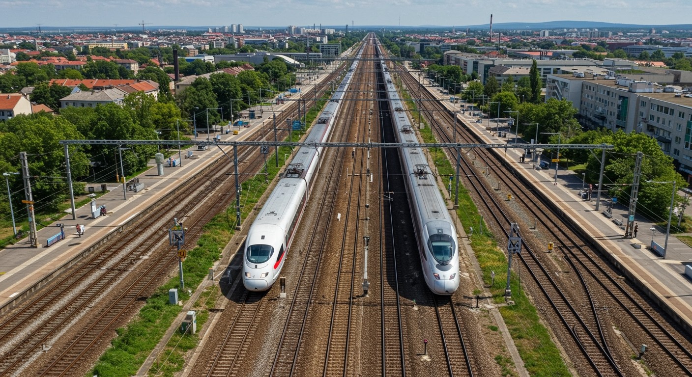 A vasúti fejlesztések elősegítik a fenntartható közlekedést Magyarországon.