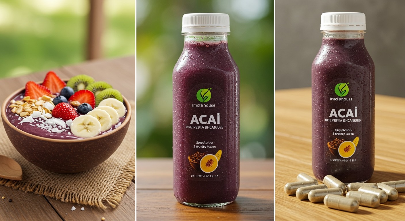 Az acai por a leggazdagabb tápanyagforrás a formák között.