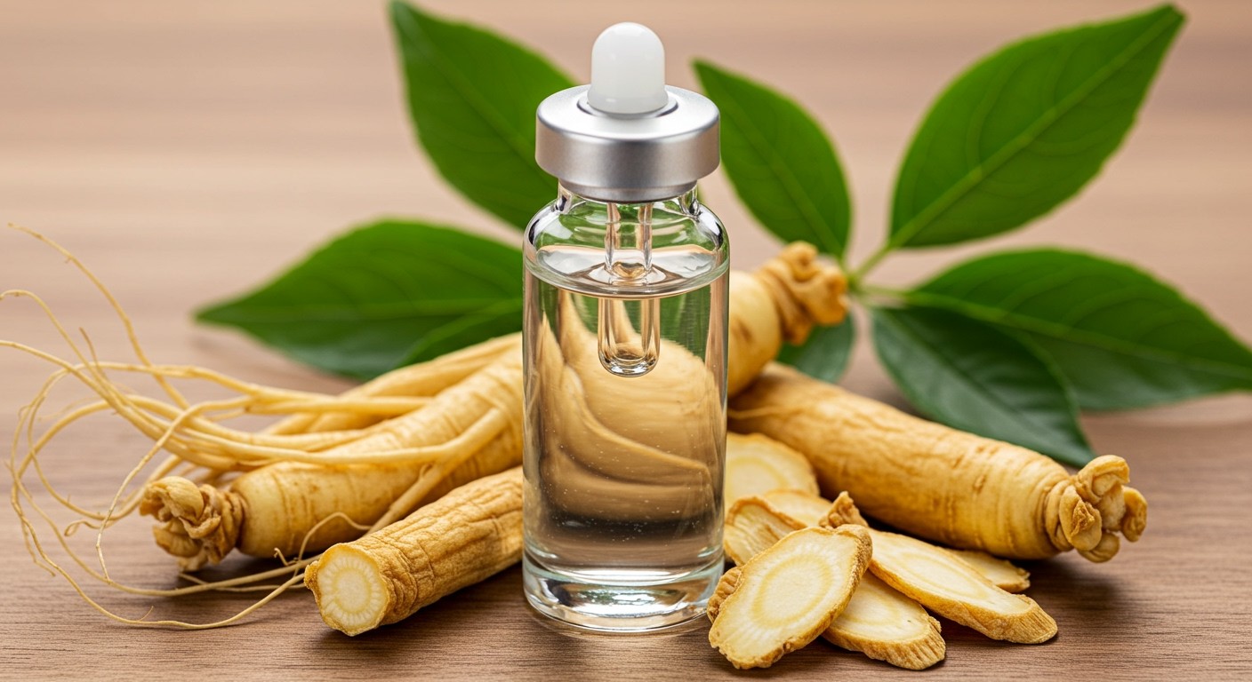 A ginzeng antioxidánsokkal és hialuronsavval erősíthető.
