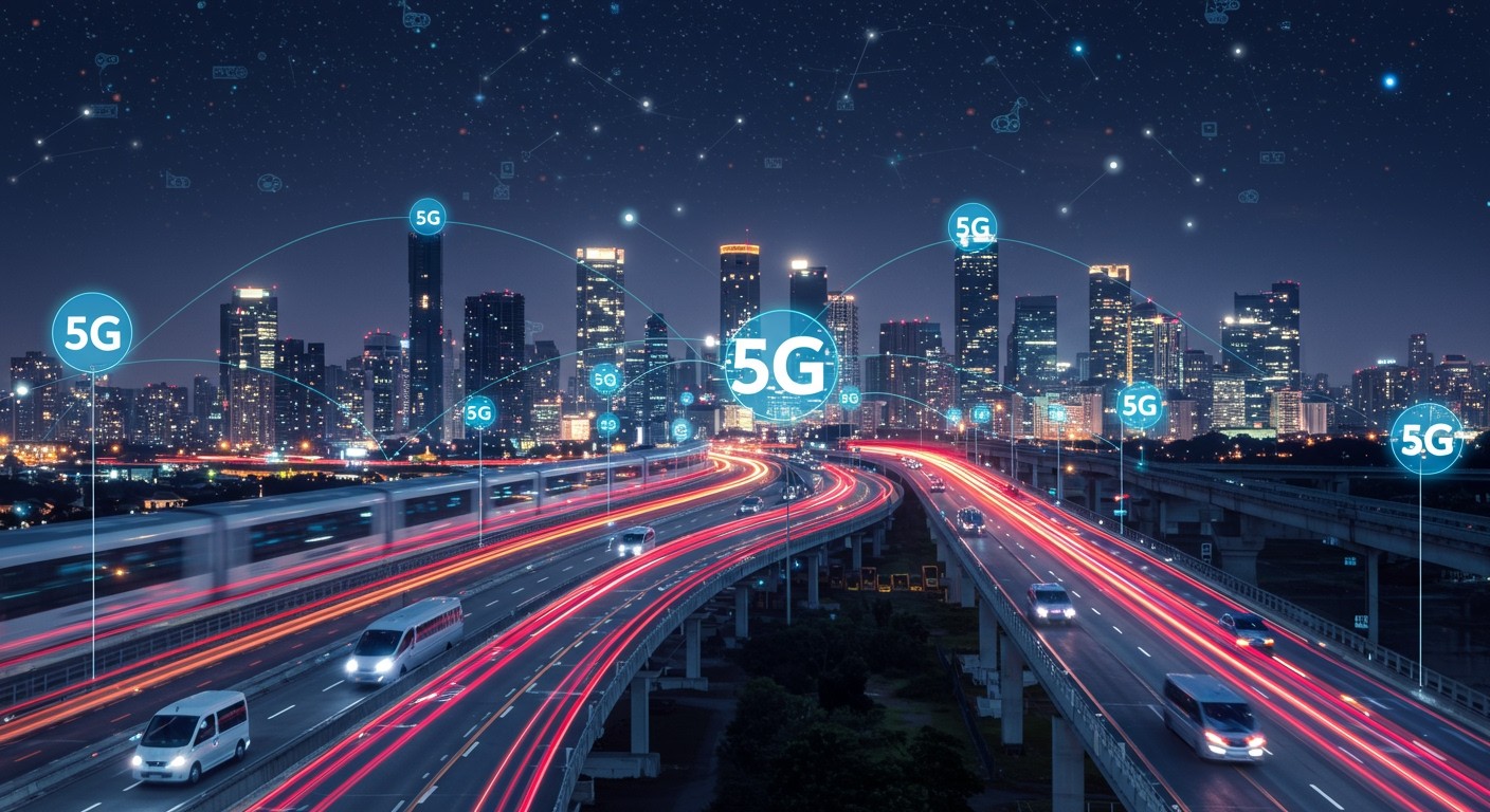 Az 5G akár 100x gyorsabb, mint a 4G.