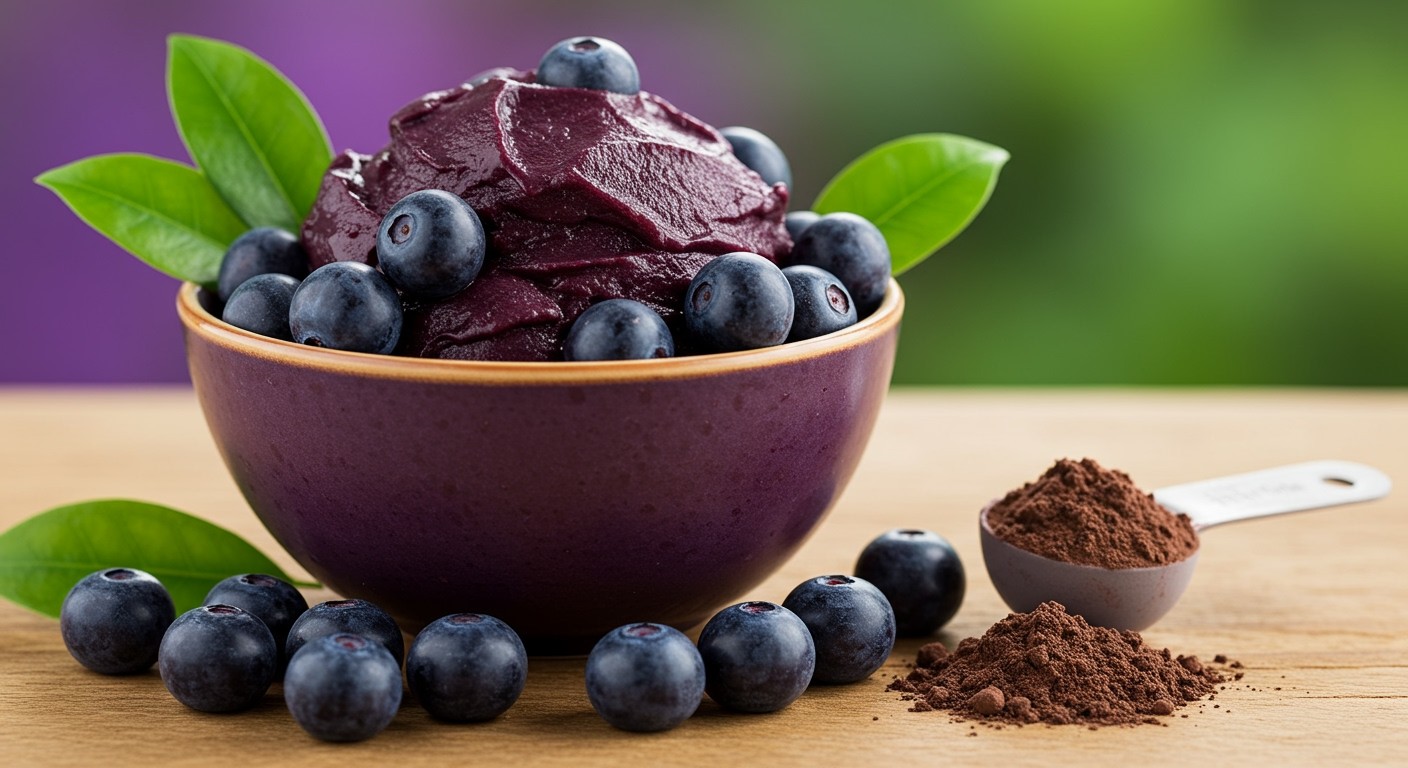 Az Acai Berry ORAC értéke kiemelkedően magas antioxidáns védelem.