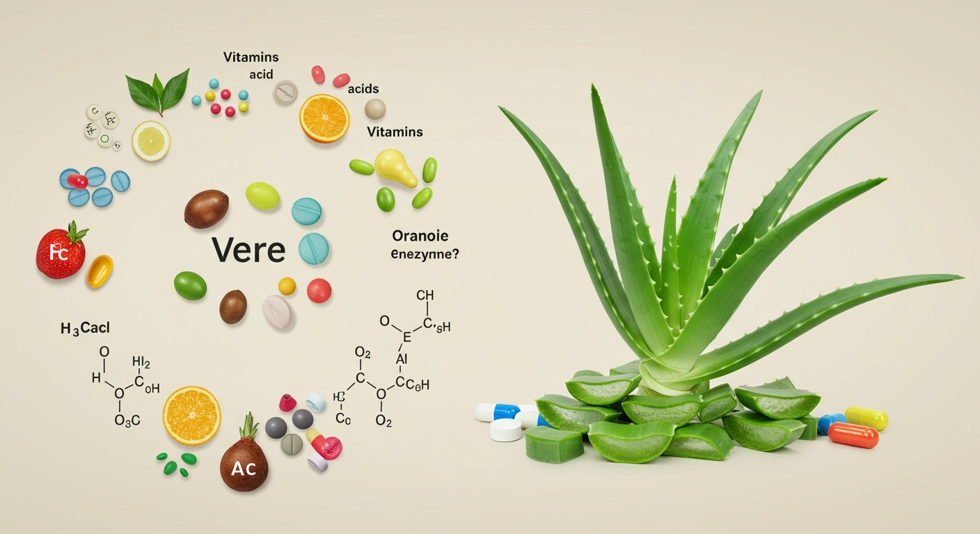 Az Aloe Vera gazdag vitaminokban és ásványi anyagokban.