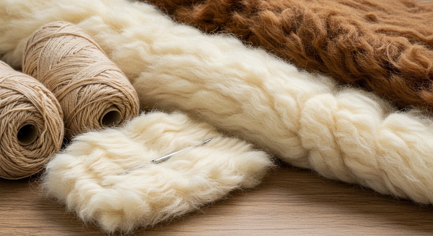 Az alpakka gyapjú hipoallergén és rendkívül meleg.