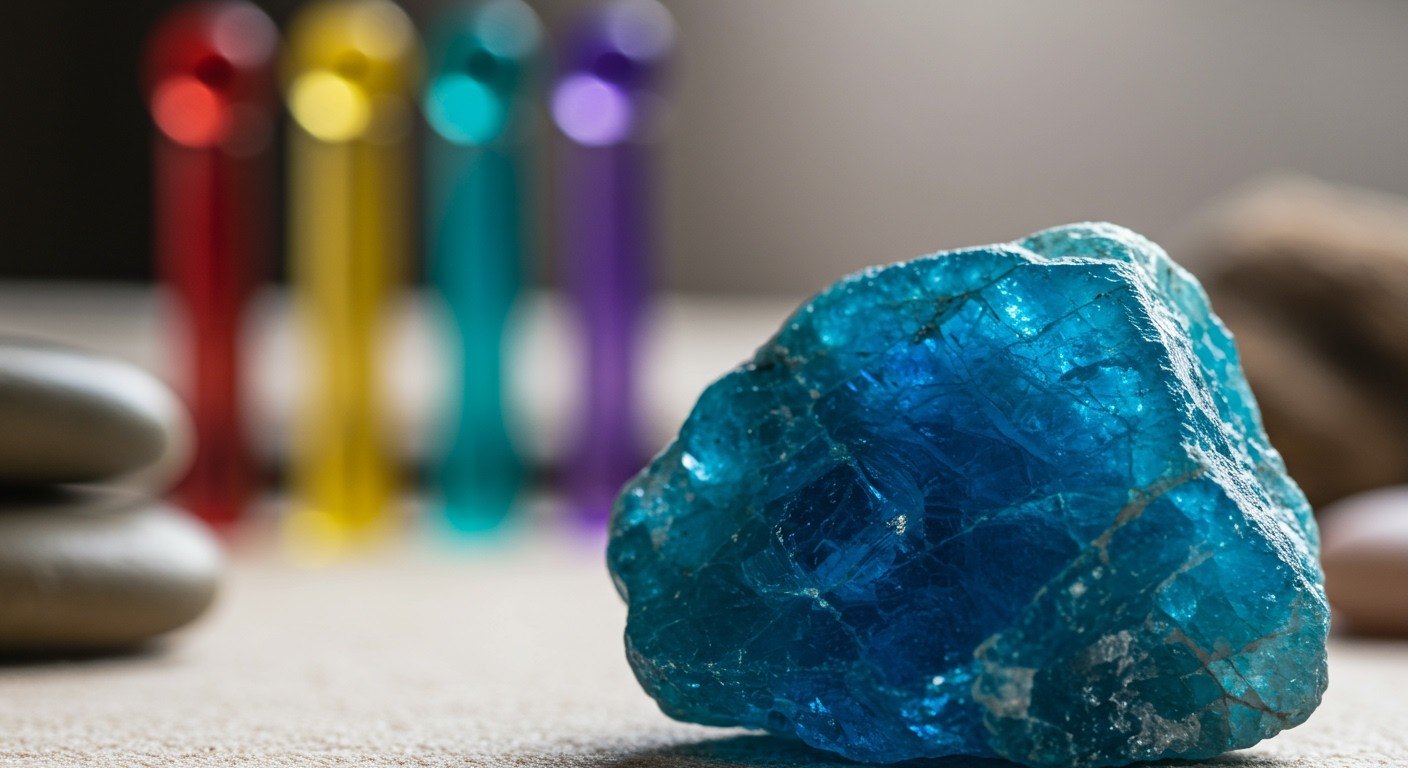 Az apatit a harmadik szem csakrához kapcsolódik.