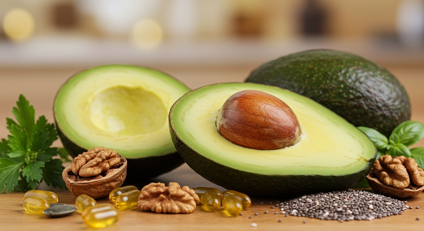 Az avokádó omega-3 zsírsavai segítik a gyulladás csökkentését.