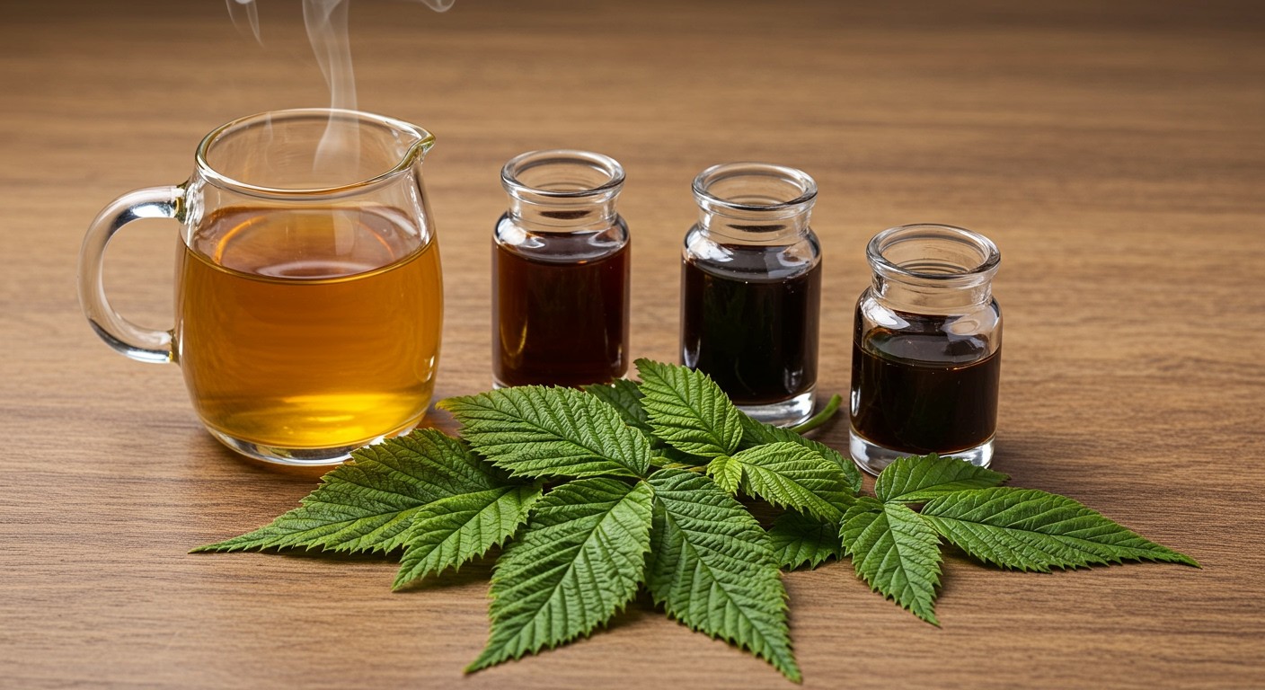 Az erdei málna levélből készült tea segíthet a menstruációs fájdalmak csökkentésében.