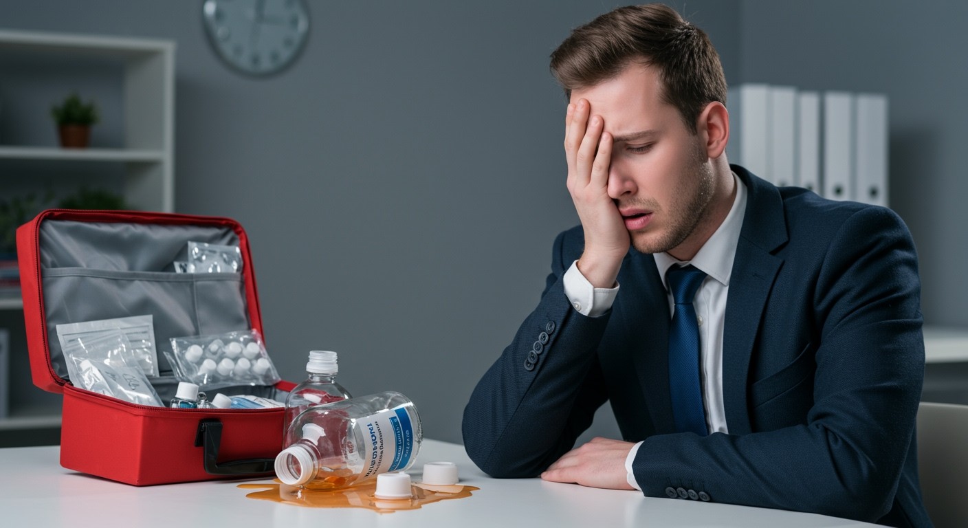 Az izopropil-alkohol gőze irritálhatja a légutakat.