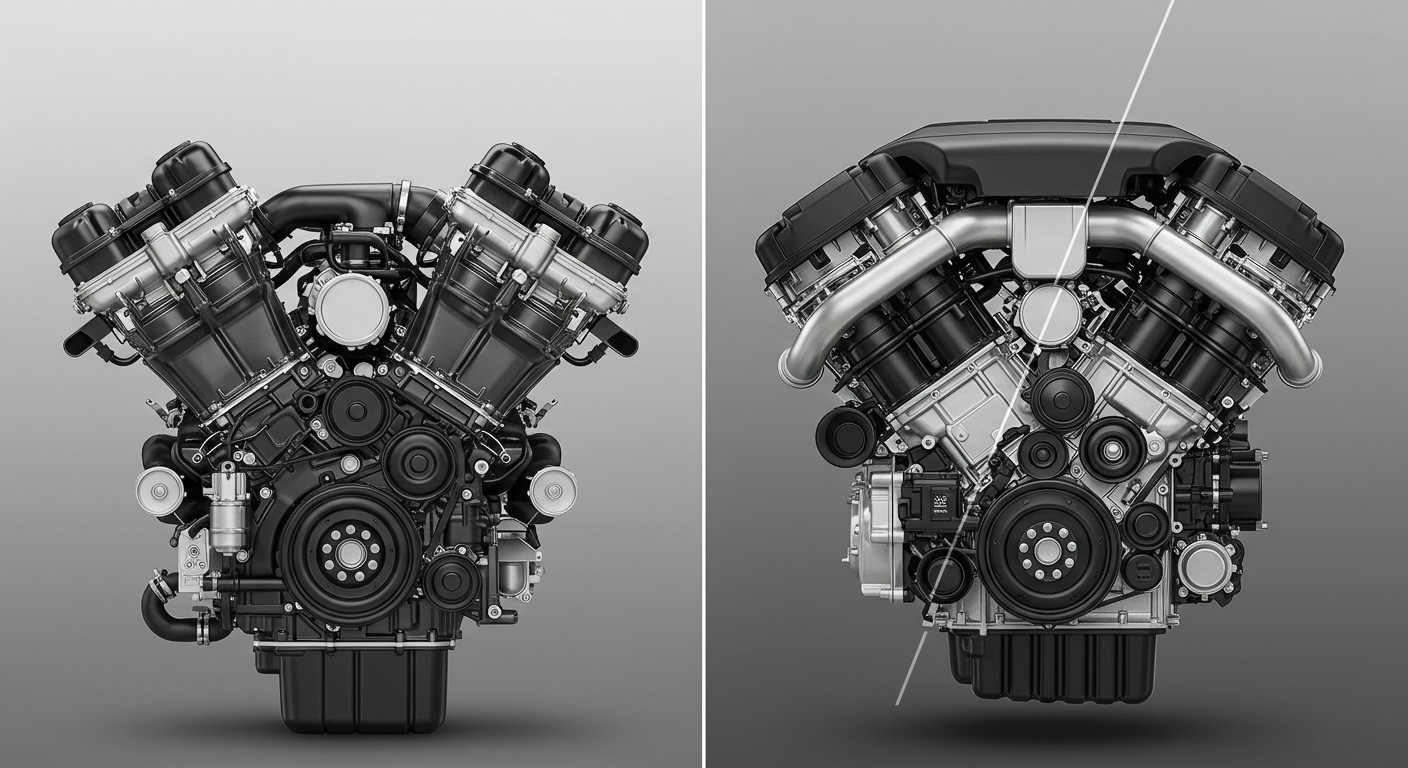 A boxermotor stabilitása és alacsony súlypontja előnyös.
