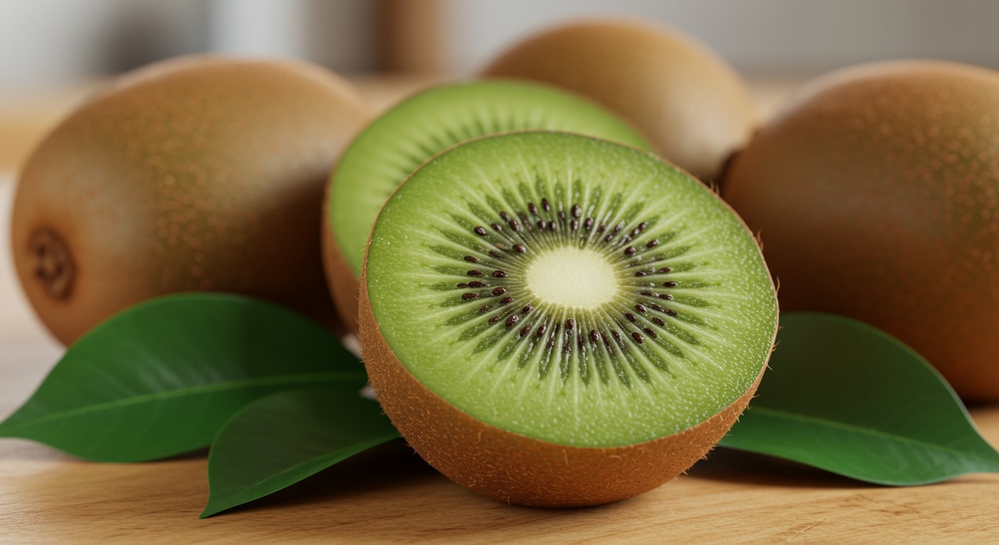 A kivi C-vitamin-tartalma kétszerese a narancsnak.