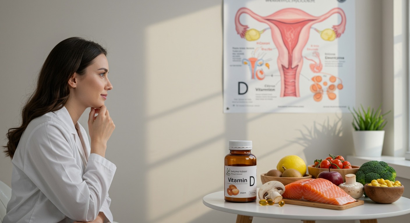 A D-vitamin hiány súlyosbíthatja a PCOS tüneteit.