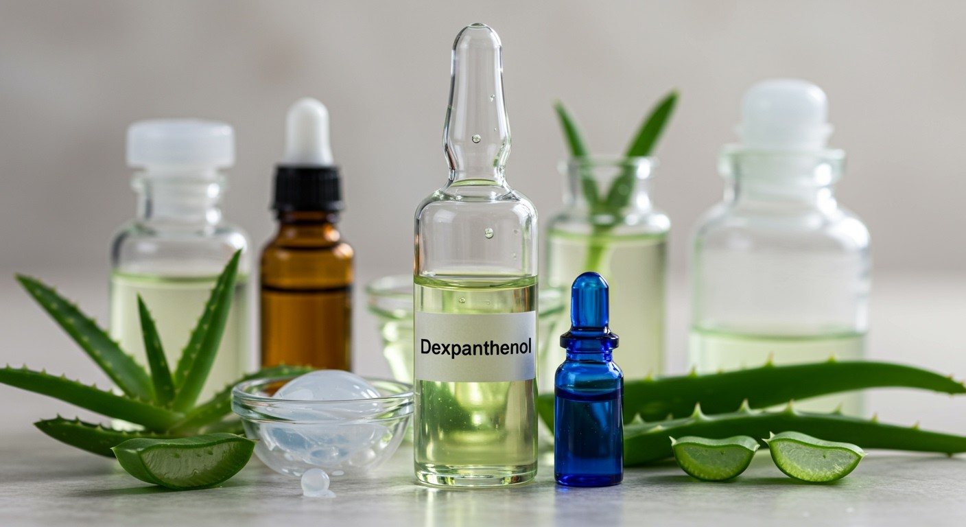 A dexpanthenol és hialuronsav kombinációja fokozza a hidratálást.