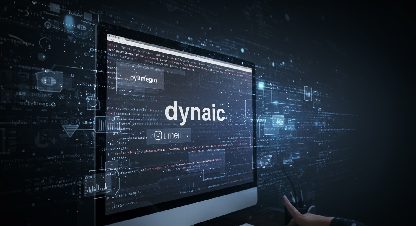 A dinamikus URL-ek változó tartalmat tükröznek a webhelyeken.