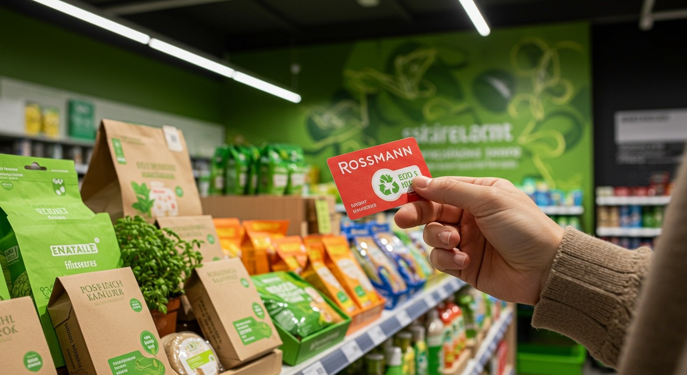 A Rossmann kártya elősegíti a fenntartható vásárlást.