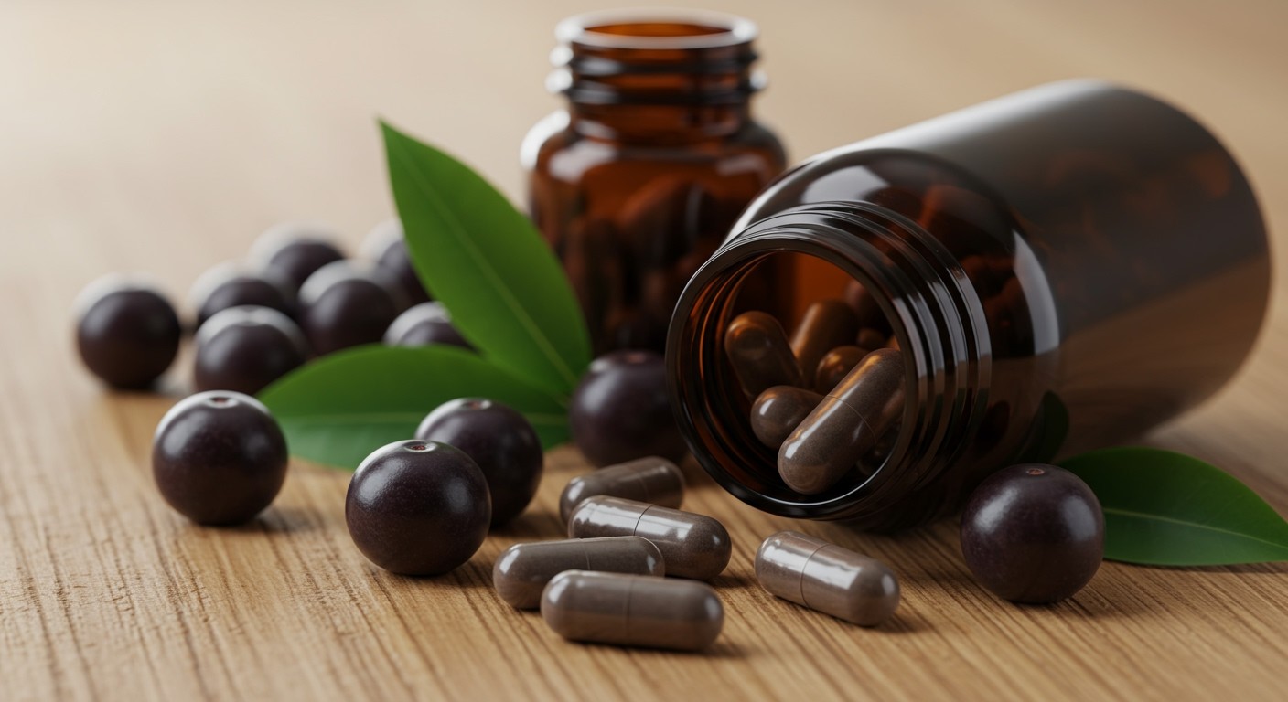 Az Acai Berry kapszulák antioxidánsokban gazdagok és energikusabbá tesznek.