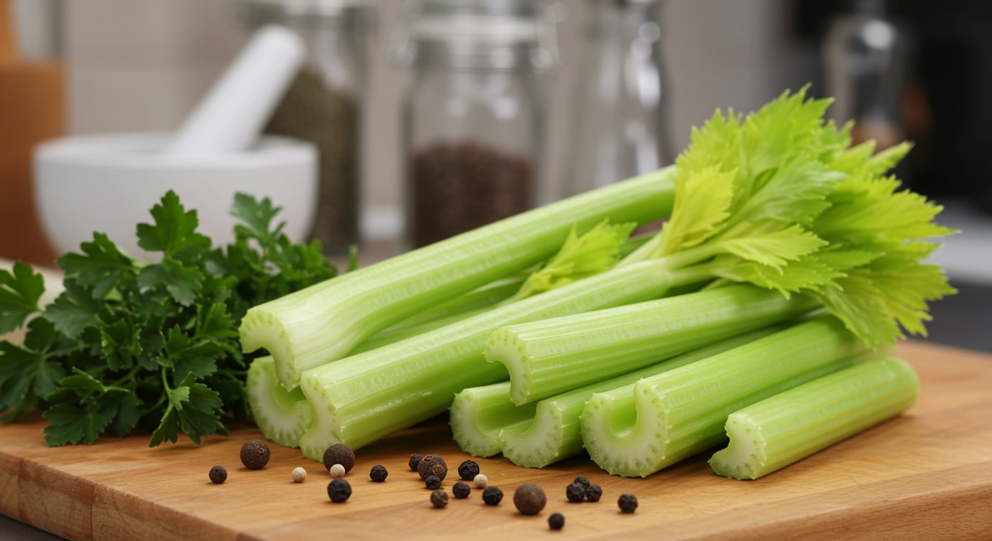 A zellerszár antioxidánsai csökkentik a gyulladást a szervezetben.