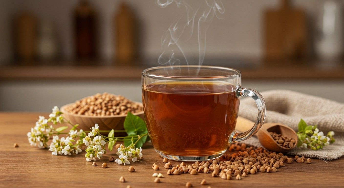 A hajdina tea segíthet a vérnyomás csökkentésében.