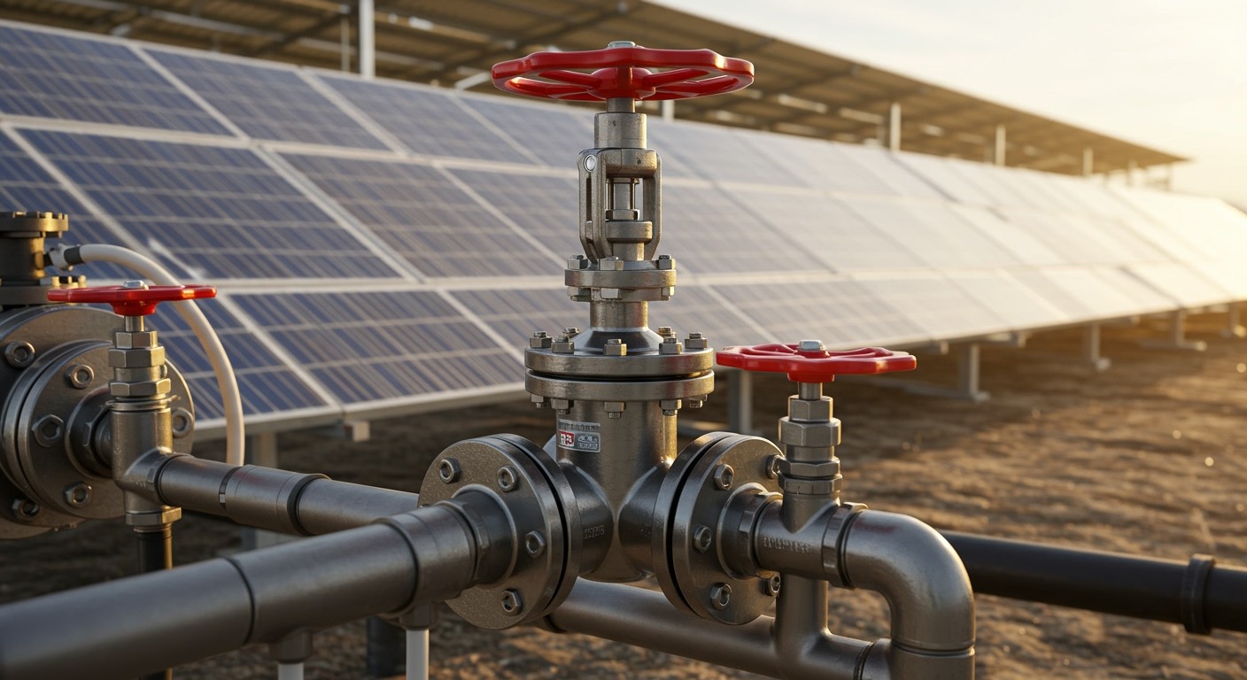 A háromjáratú szelepek optimalizálják a hőenergia hasznosítást.