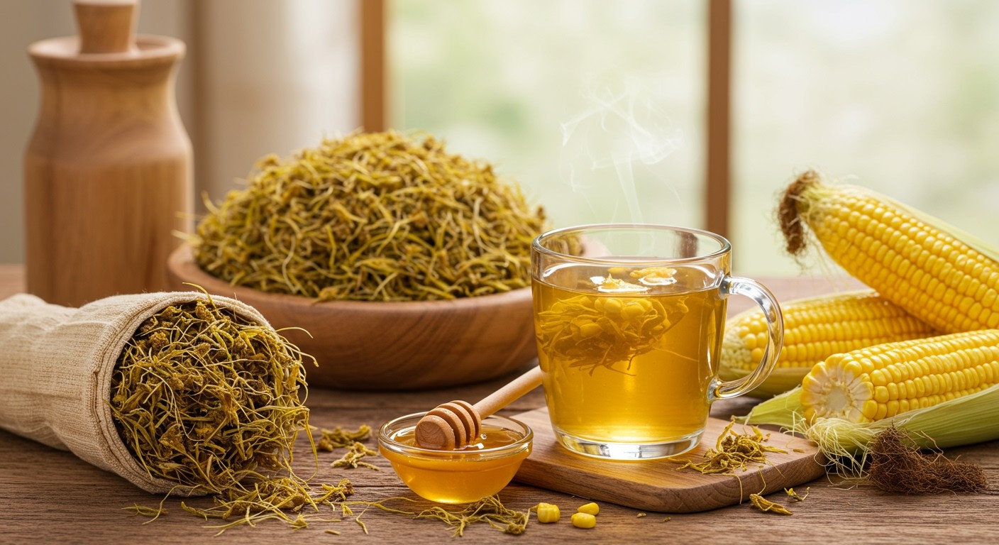 A kukoricahaj tea segíthet a vízháztartás szabályozásában.