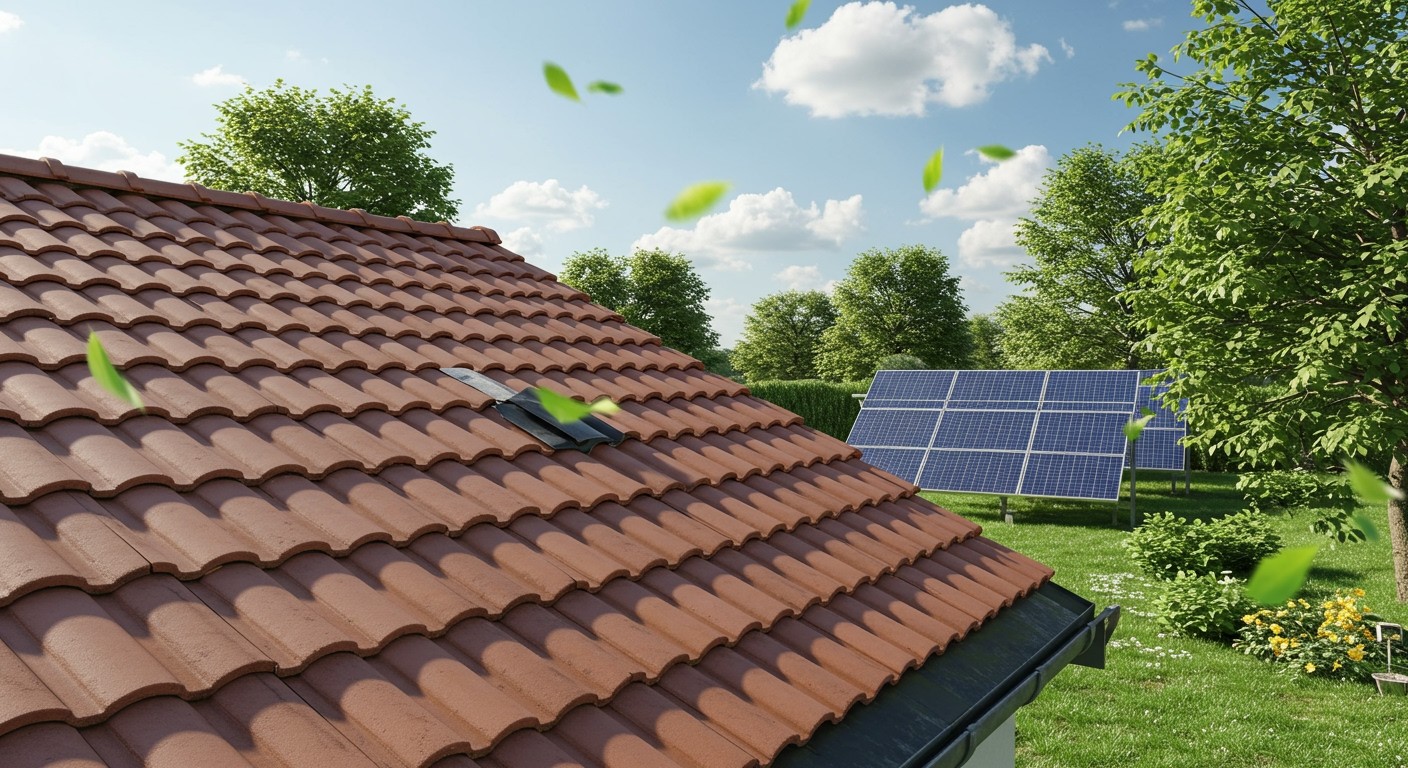 A cserepeslemez hőszigetelése jelentős energiamegtakarítást eredményezhet.