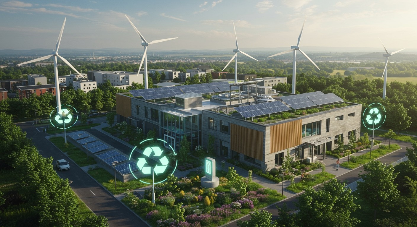 A körforgásos gazdaság javítja az ipari energiahatékonyságot.