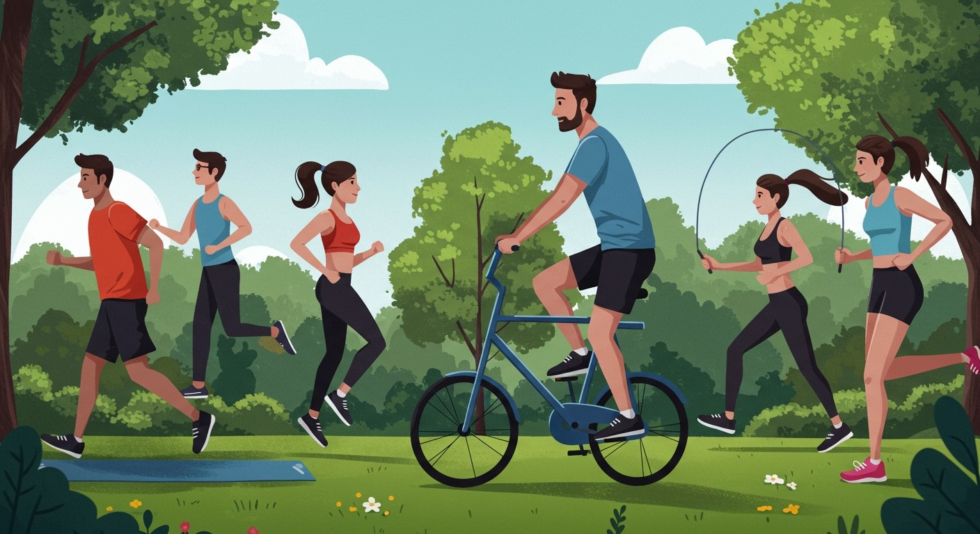 A HIIT edzés gyorsan éget zsírt és időtakarékos.