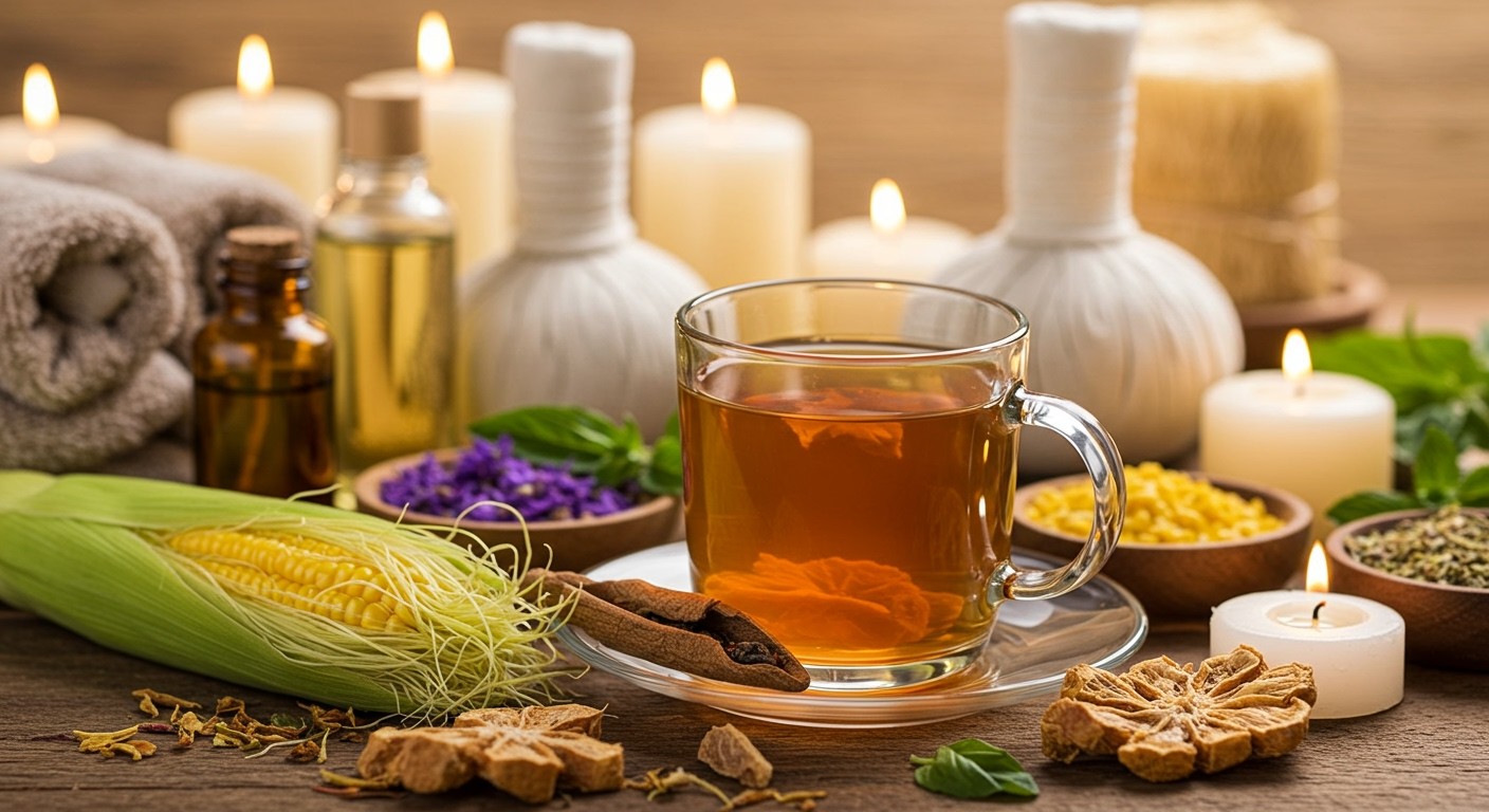 A kukoricahaj tea hidratálja a bőrt és hajat.