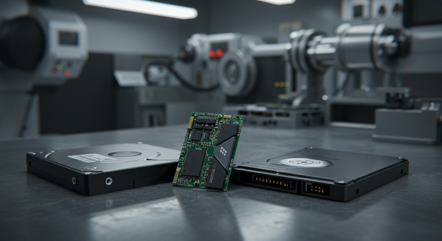 Ipari HDD-k és SSD-k megbízhatósága kritikus környezetekben.