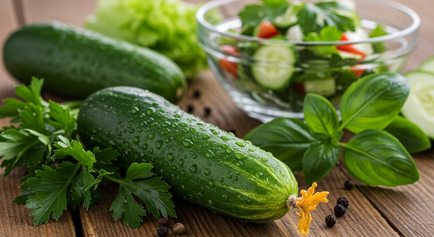 Az uborkalé gazdag vitaminokban és hidratáló hatású.