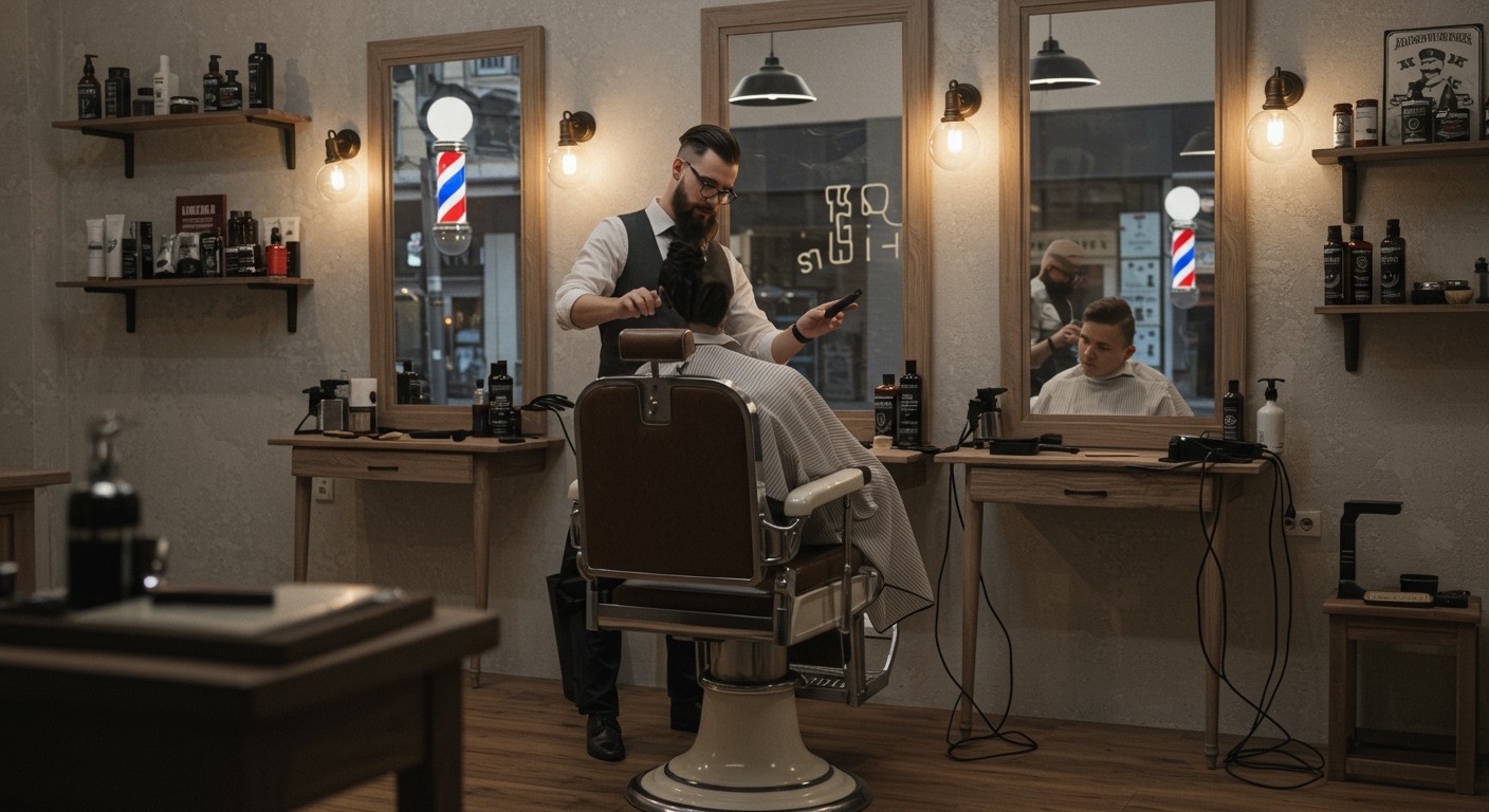 A borbélyszalonban relaxáló masszázs is elérhető.