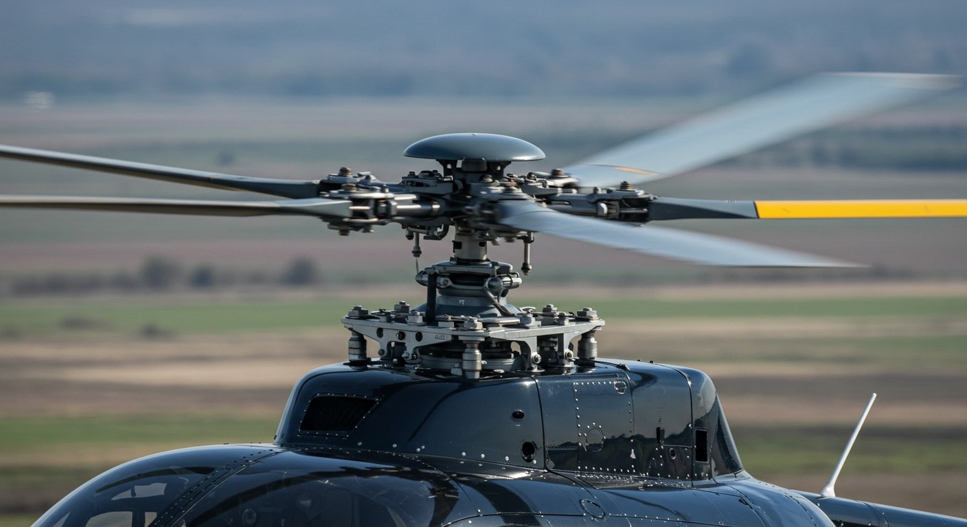 A ciklikus és kollektív vezérlés meghatározza a helikopter mozgását.