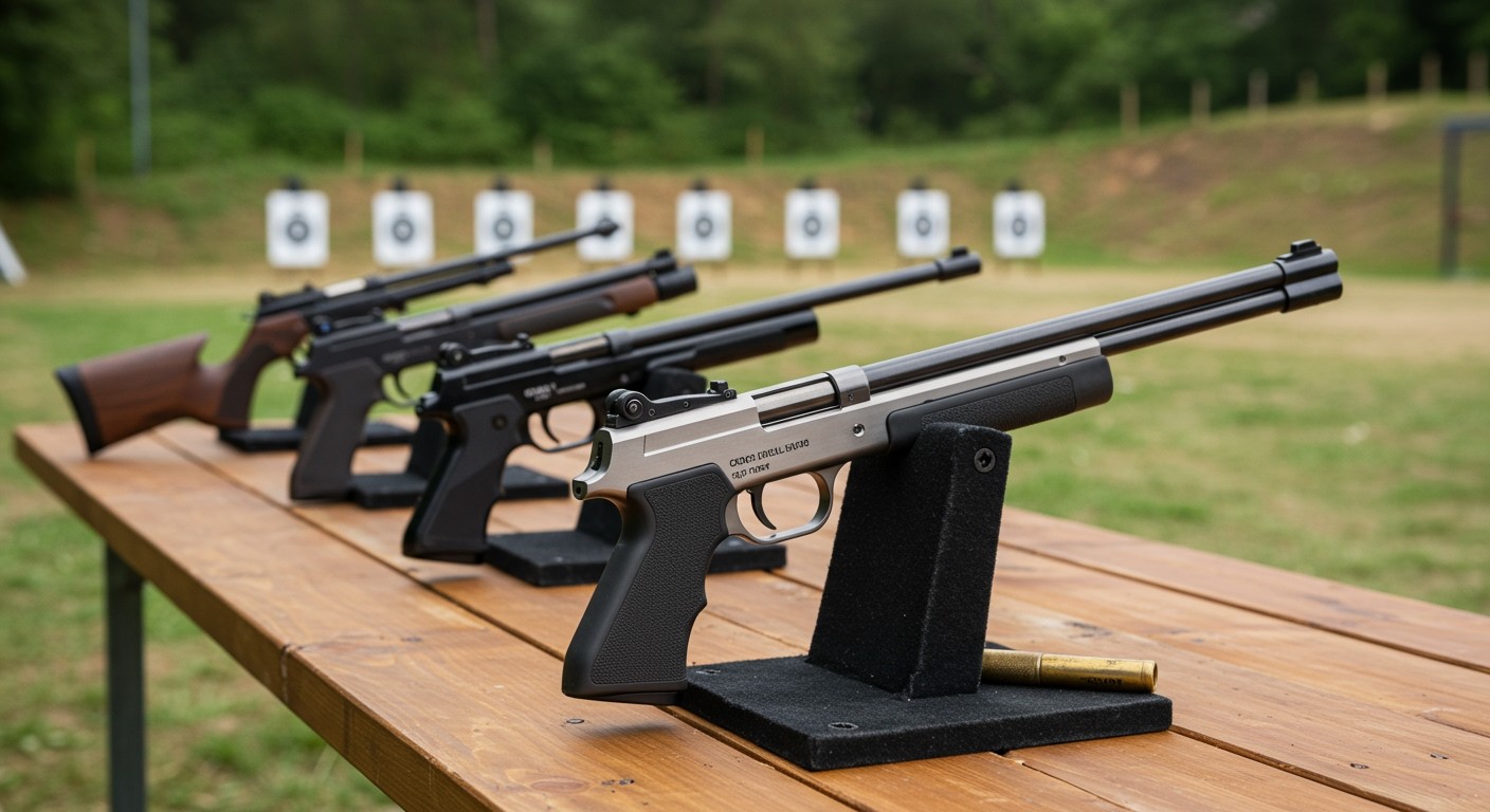 A legnépszerűbb CO2 légfegyverek a Crosman és Umarex.