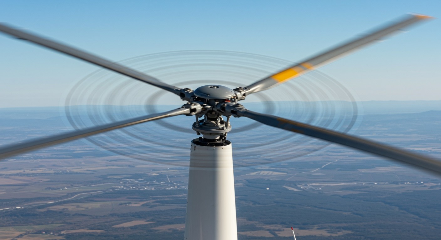 A farokrotor stabilizálja a helikopter forgását repülés közben.