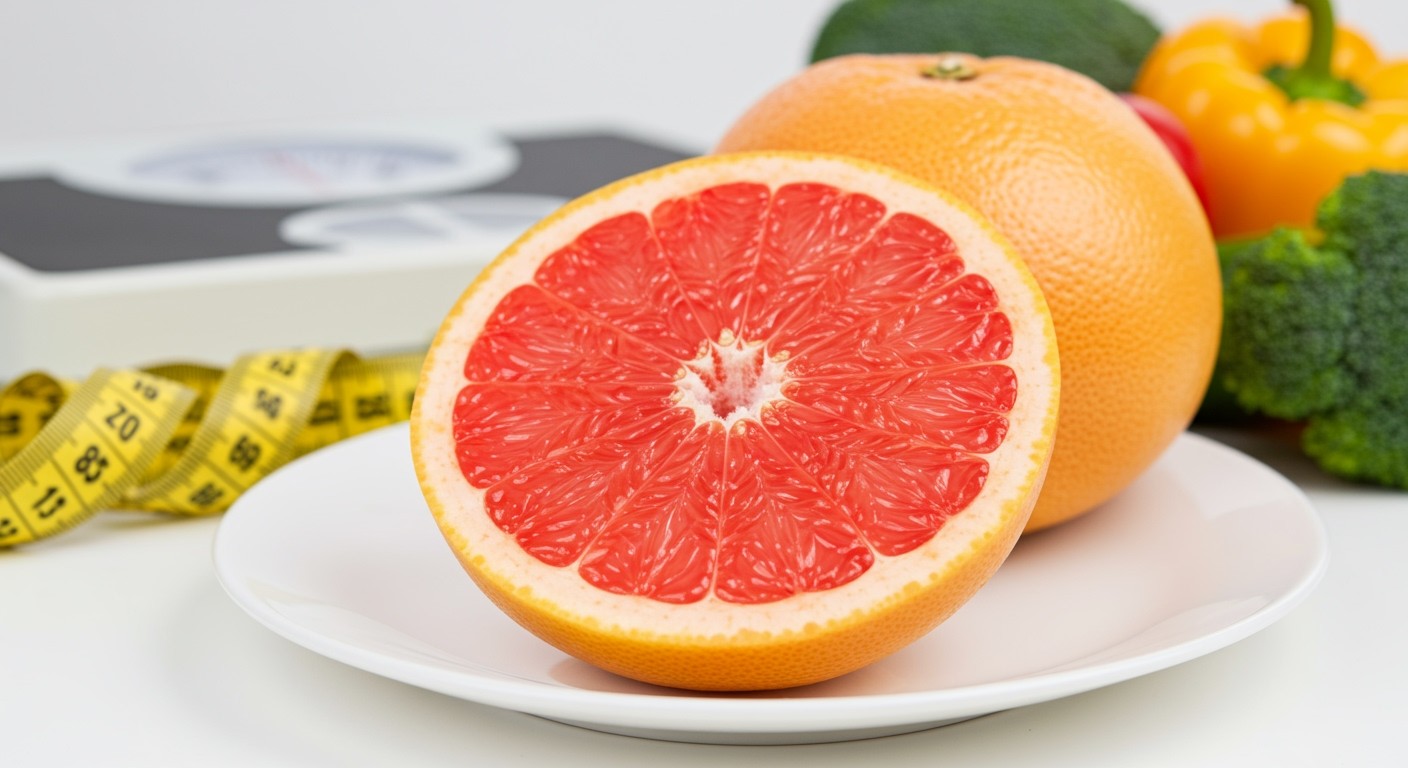 A grapefruit csökkentheti az étvágyat és támogatja a fogyást.