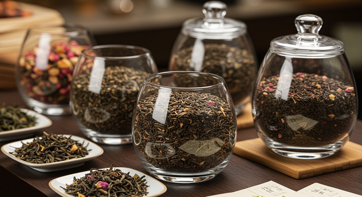 A golyószórós tea ízvilága a feldolgozás függvénye.