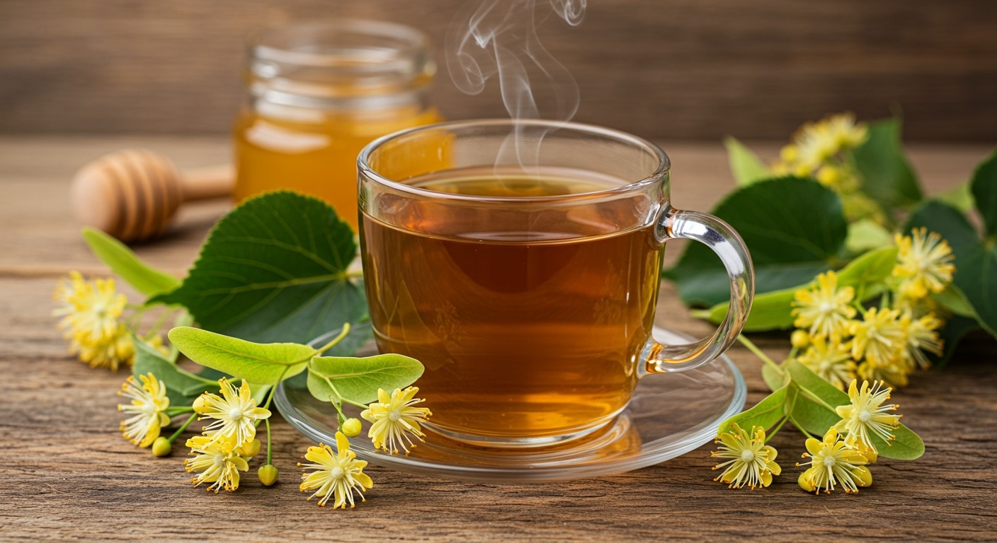 A hársfa tea csökkenti a köhögést és a gyulladást.