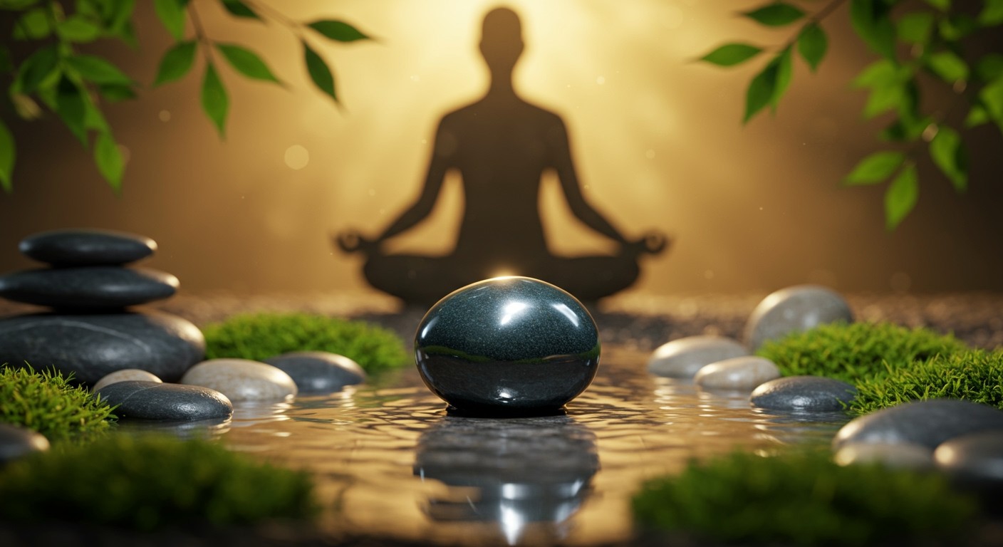 A hematit erősíti a meditációs fókuszt és stabilitást.