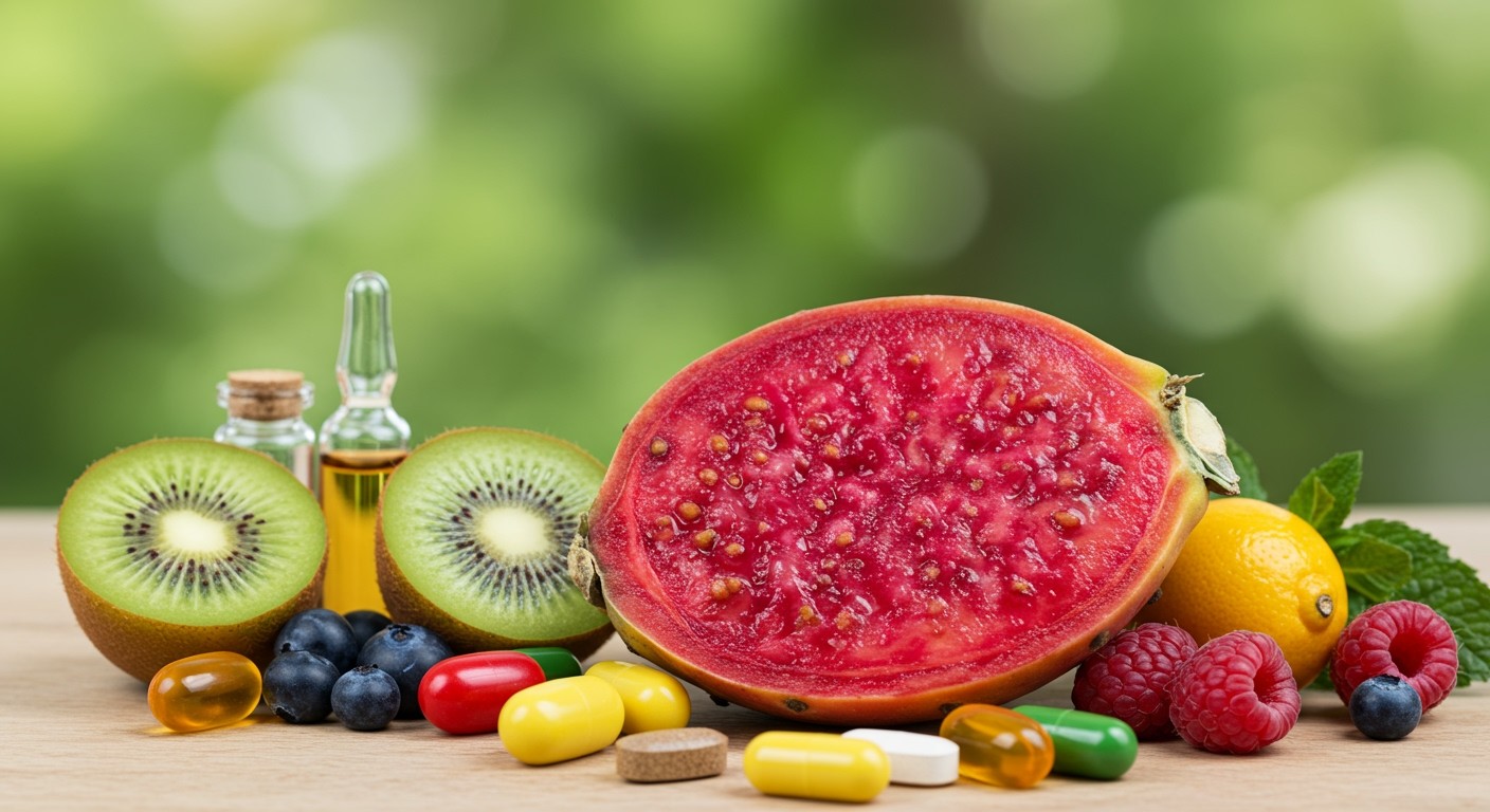 A kaktuszfüge gazdag C-vitaminban és antioxidánsokban.
