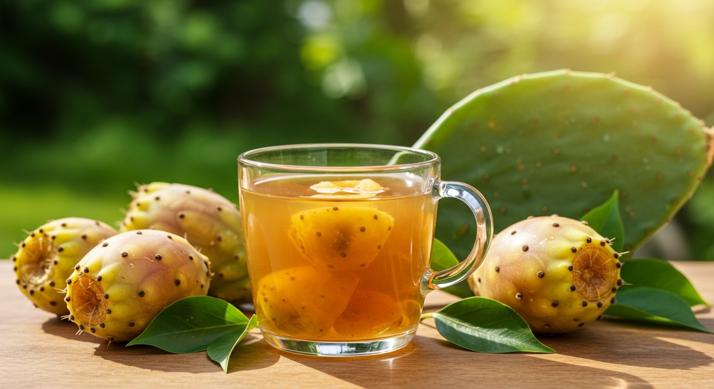 A kaktuszfüge tea segíthet a szív egészségének megőrzésében.