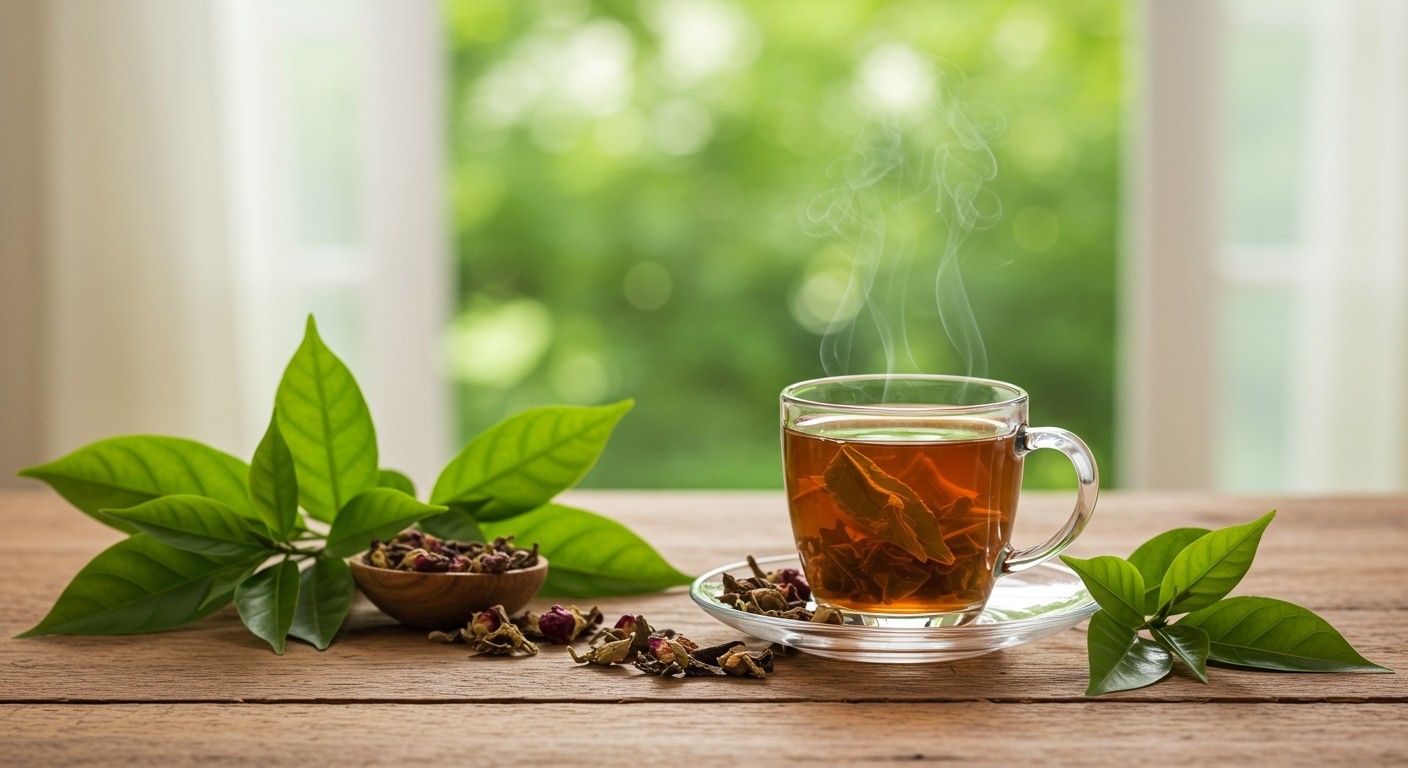 A Katangkhór tea csökkenti a stresszt és növeli a relaxációt.