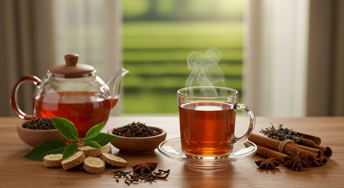 A Katangkhór tea íze a föld és az égen találkozik.