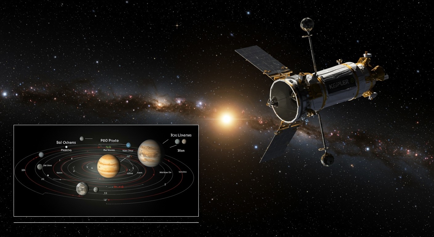 A Kepler távcső pontosan mérte a bolygók méretét.