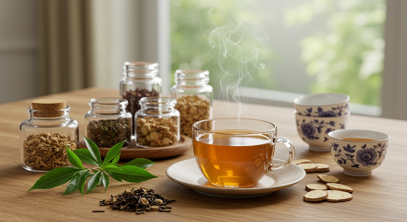 A Luobuma tea segít a bőr öregedésének lassításában.