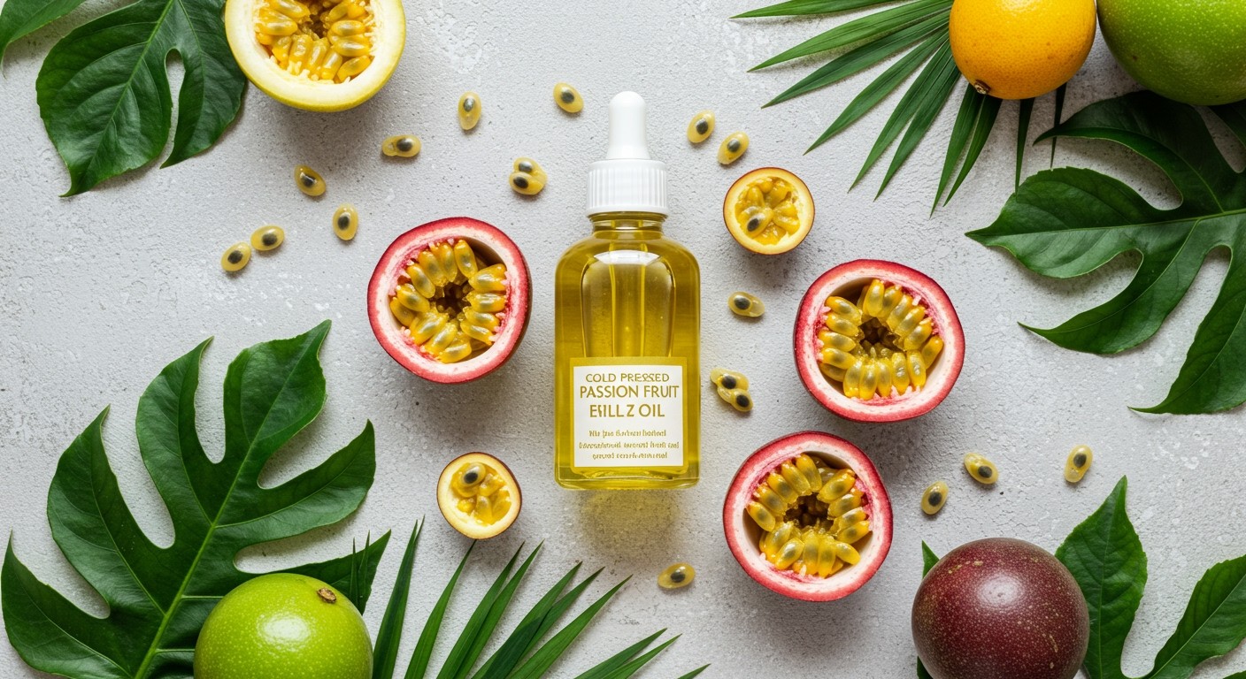 A passiógyümölcs magja gazdag omega-3 zsírsavakban.