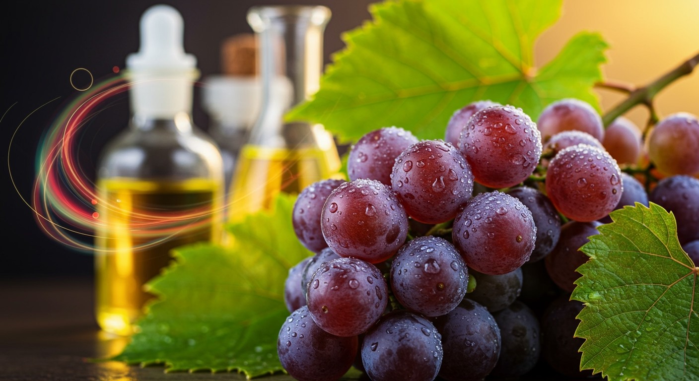 A szőlőszesz gazdag antioxidánsokban, védi a bőrt.