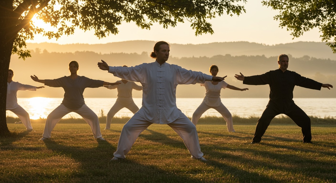 A tai chi segít a tudatos jelenlét megteremtésében.