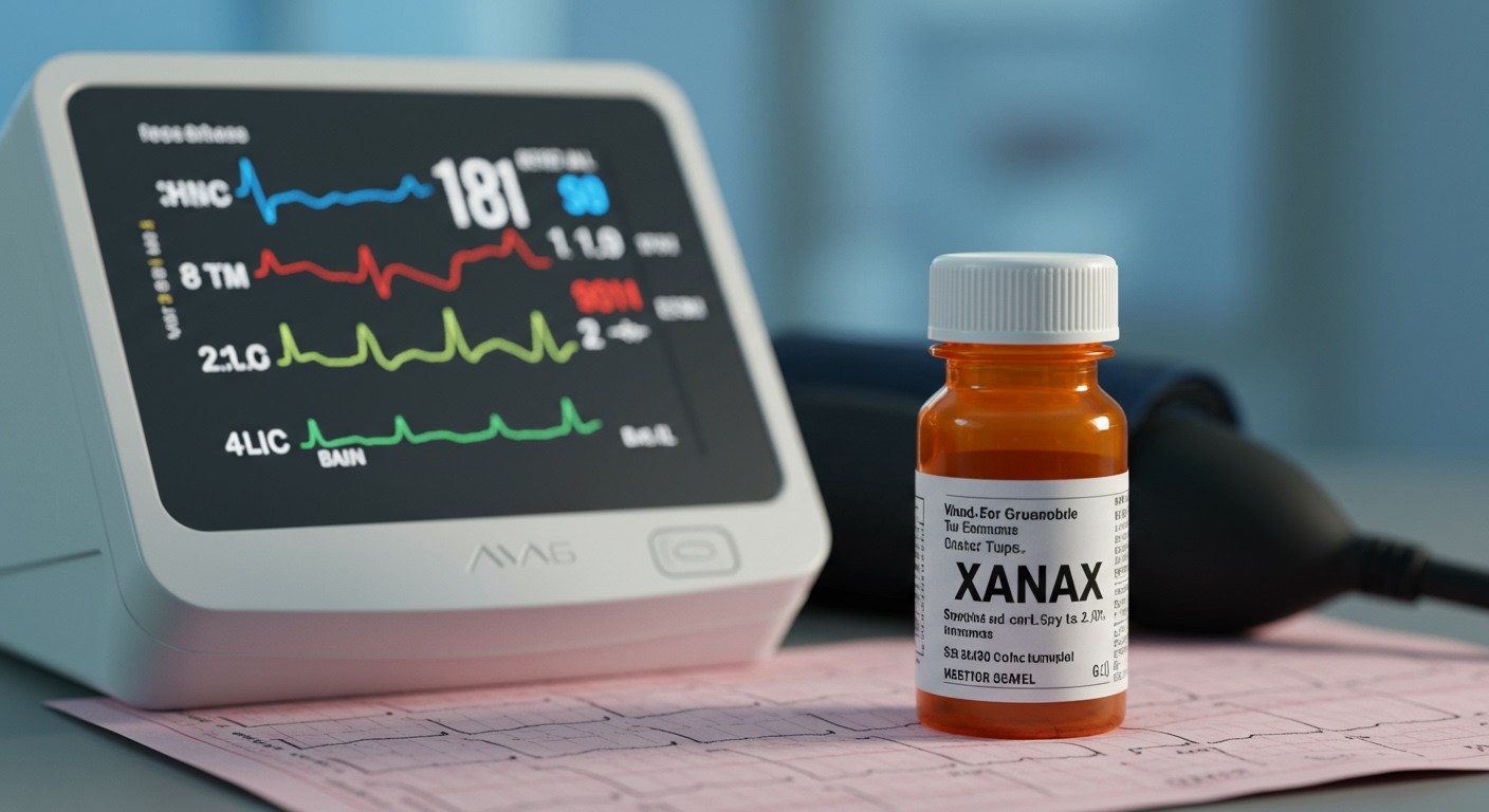 A Xanax csökkentheti a stressz okozta vérnyomást.