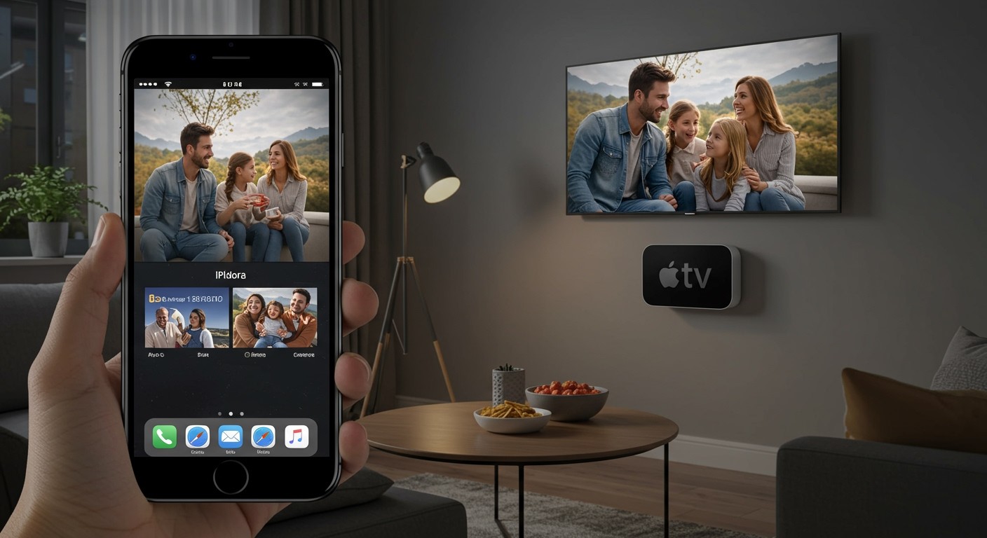 Az AirPlay lehetővé teszi a zökkenőmentes tartalommegosztást.