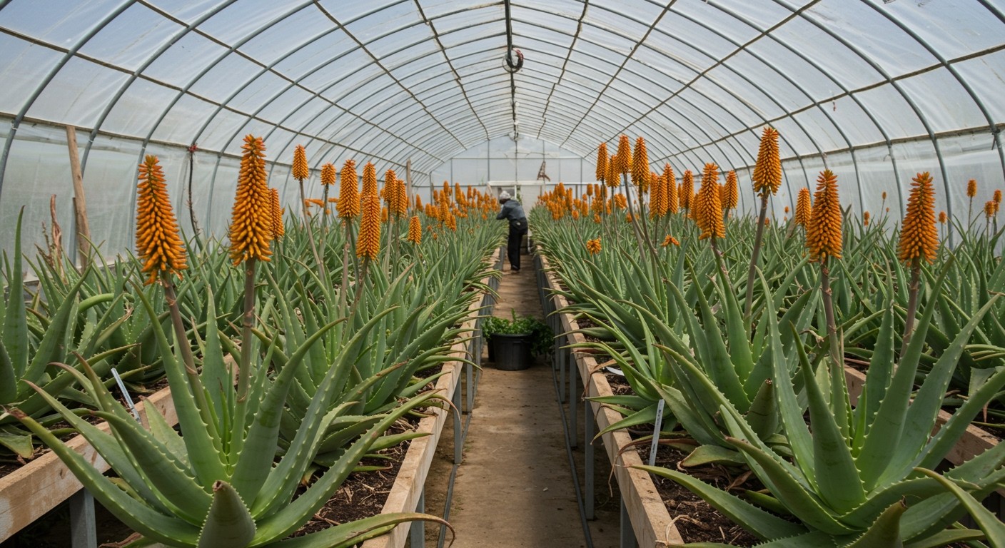 Az Aloe Berry fenntarthatóan termesztése csökkenti a környezeti lábnyomot.